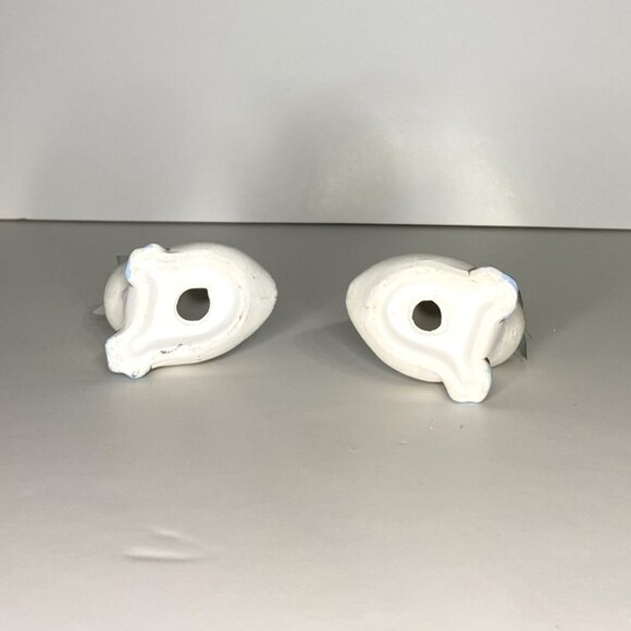 Vintage Ceramic Duck Salt & Pepper Shakers with Ribbon around neck - Picture 6 of 6